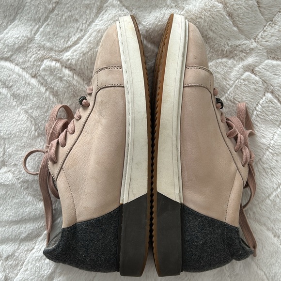 Brunello cucinelli very soft nubuck leather and wool shoes size 8 - 38 - Picture 9 of 13